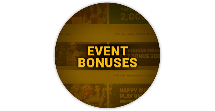 About Event Bonuses at BetVisa Casino - what are they