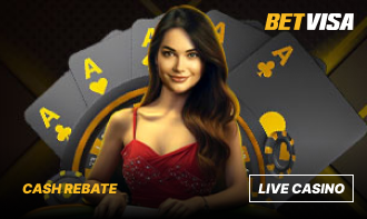 BetVisa Cash Rebate on Live Casino