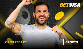 BetVisa Cash Rebate on Sports