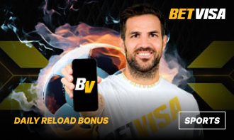 BetVisa Daily Reload Bonus on Sports