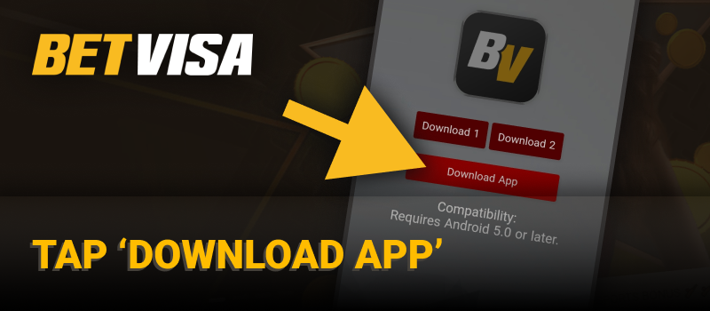 Tap Download Betvisa App