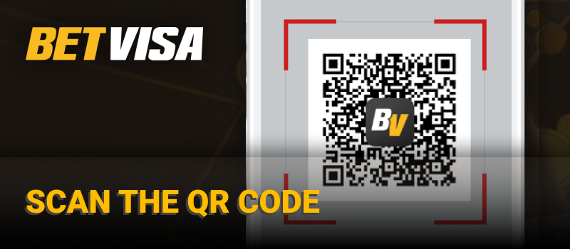 Scan Betvisa QR code