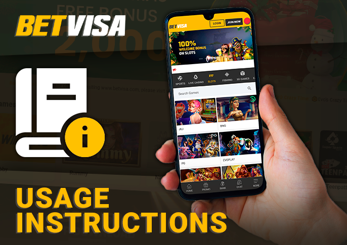 About using the BetVisa online casino mobile app - details